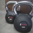 Pesa rusa engomada cromada 10kg