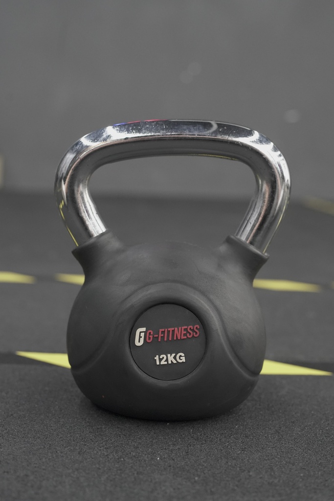 Pesa rusa engomada cromada 10kg