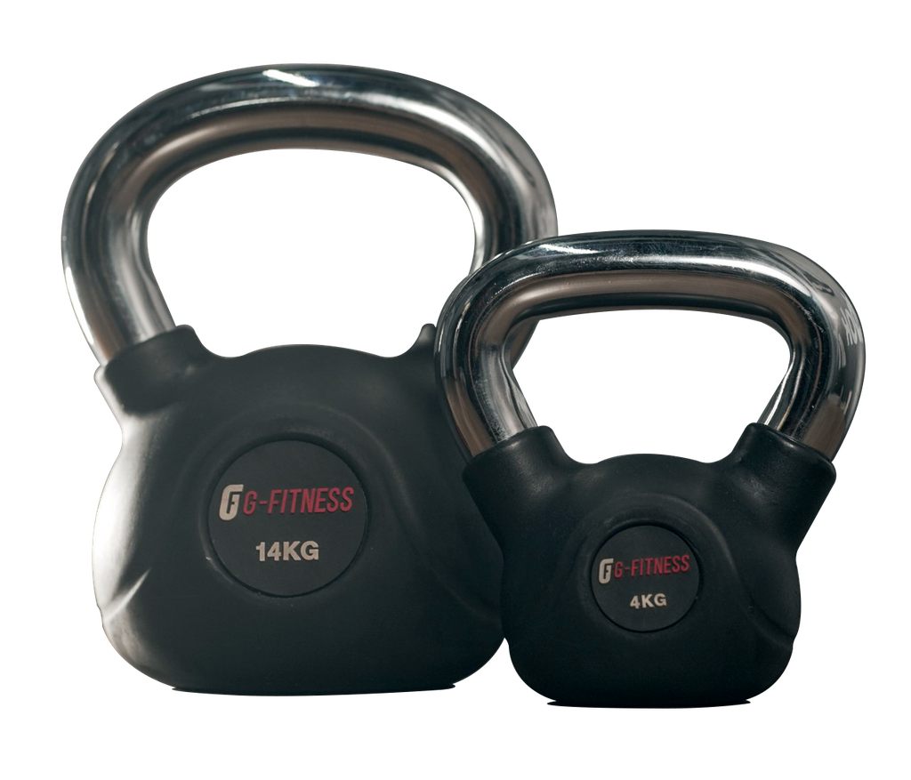 Pesa rusa engomada cromada 10kg