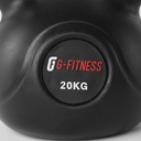 Pesa rusa engomada cromada 20kg