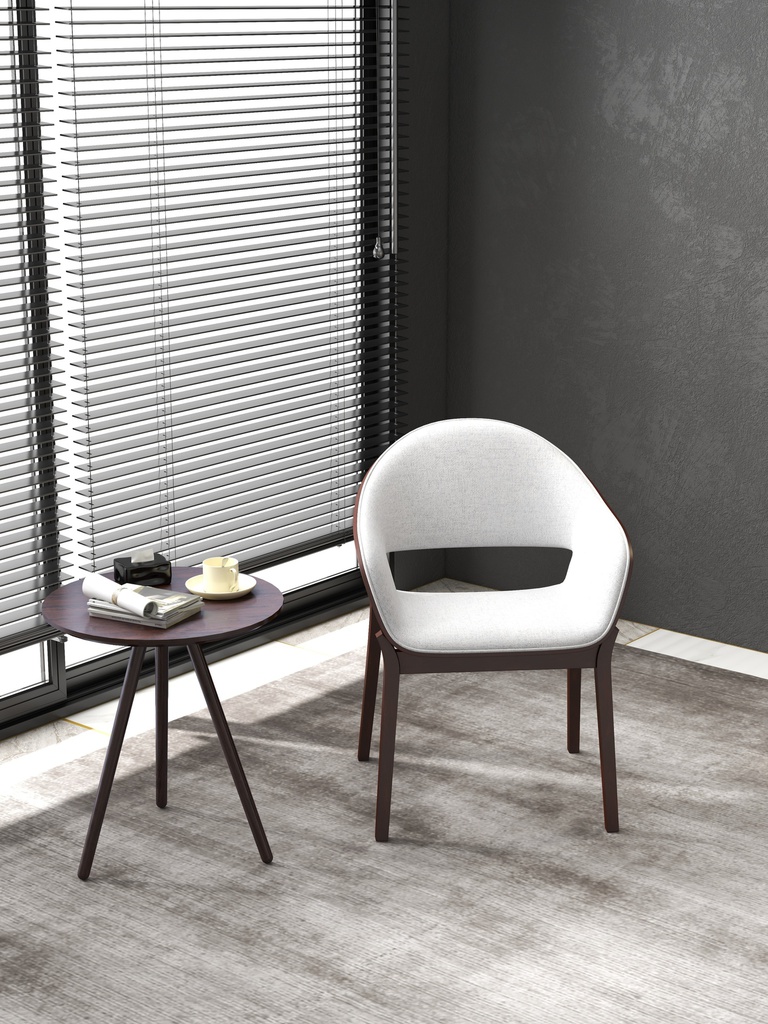 WD-S230 - ash 03 beech wood with copenhagen-900 fabric seat