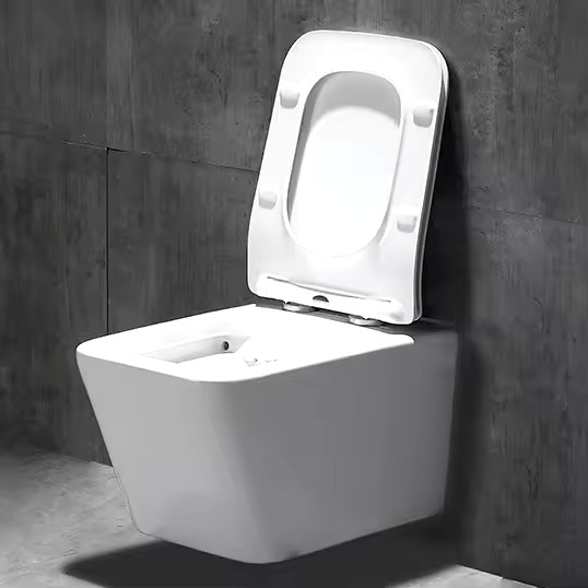 Inodoro Suspendido Rimless Asiento UF Shine White