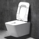 Inodoro Suspendido Rimless Asiento UF Shine White