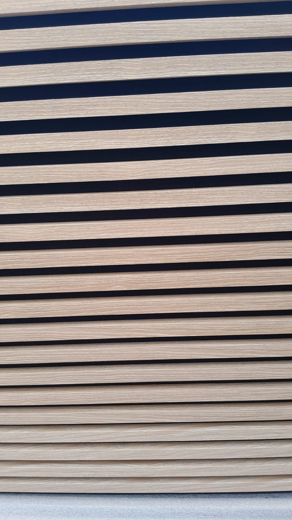 REVESTIMIENTO DE PARED ACUSTICO MDF AUDEN  600X2400x21 MM JM1115-MBW-H31
