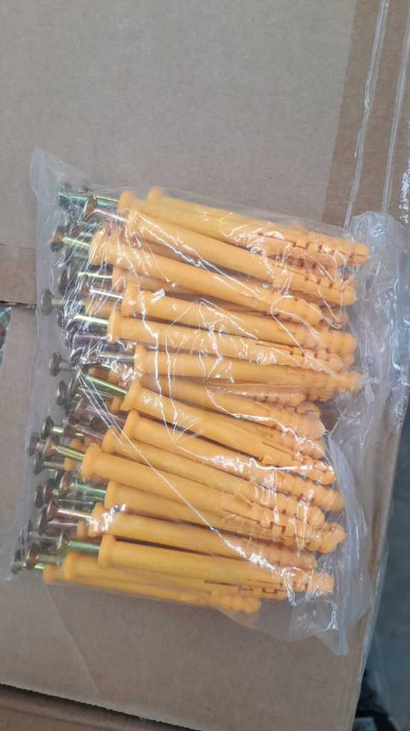 Tornillos de Expansión de Acero Inoxidable 9pcs x m2 L-A008