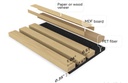 REVESTIMIENTO DE PARED ACUSTICO MDF AUDEN  600X2400x21 MM JM1115-MBW-H31