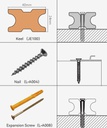 Outdoor Decking - JE100 - 2.9  25MMX40MM
