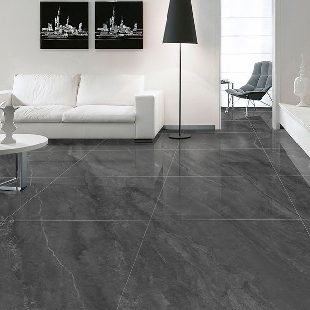 PIEDRA SINTERIZADA PIETRA DARK GREY MATT 3,20x1,6x12mm - P002