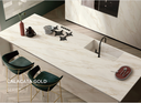 Piedra Sinterizada Calacatta Gold Matte 1600 x 3200 x 12 mm