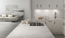 Piedra Sinterizada Carrara Blanco Matte - 1600 x 3200 x 12 mm