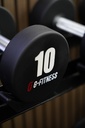 Mancuerna TPU con logo G-Fitness 10KG