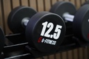 Mancuerna TPU con logo G-Fitness 12,5KG