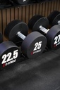 Mancuerna TPU con logo G-Fitness 22,5KG