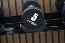 Mancuerna TPU con logo G-Fitness 5KG