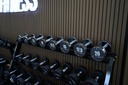 Mancuerna cromada con logo G-Fitness 2.5KG
