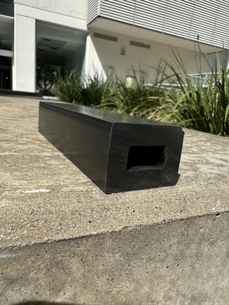 Alfarjía Solida para Deck WPC y Tabla Deck (Tirantes) - 4000 mm