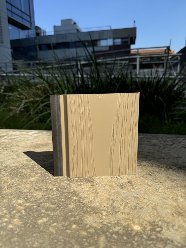 Siding de Pared Exterior - JE24 - Grey White 2.9 x 156mm x 21mm