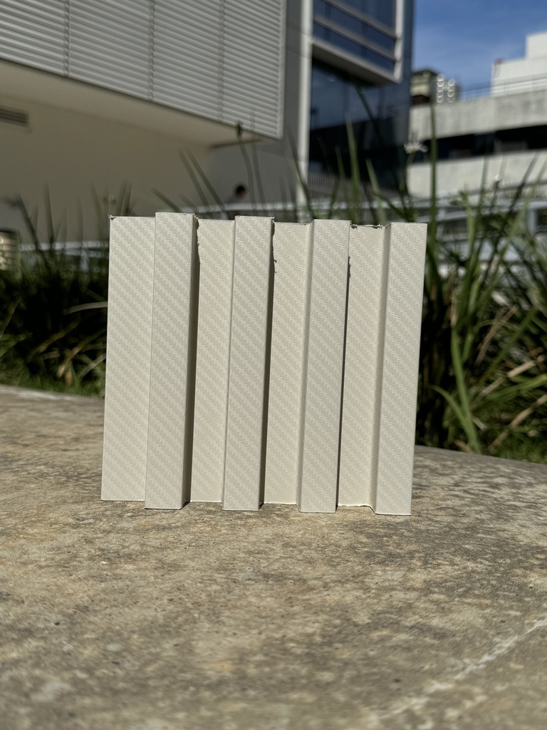 Revestimiento de Pared Interior WPC Acanalado - JF184-HFK-43015 2900 x 168 x 22 mm