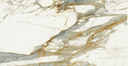 Piedra Sinterizada Calacatta Gold Matte 1600 x 3200 x 12 mm F1