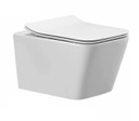 Inodoro Suspendido Rimless Asiento UF Shine White