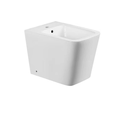 [F0051-W] Bidet Piso White Brilloso